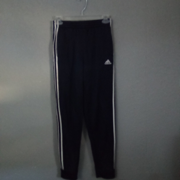 Adidas Black Sweatpants with Iconic Triple Stripes ( Box HQ ) - Picture 1 of 3